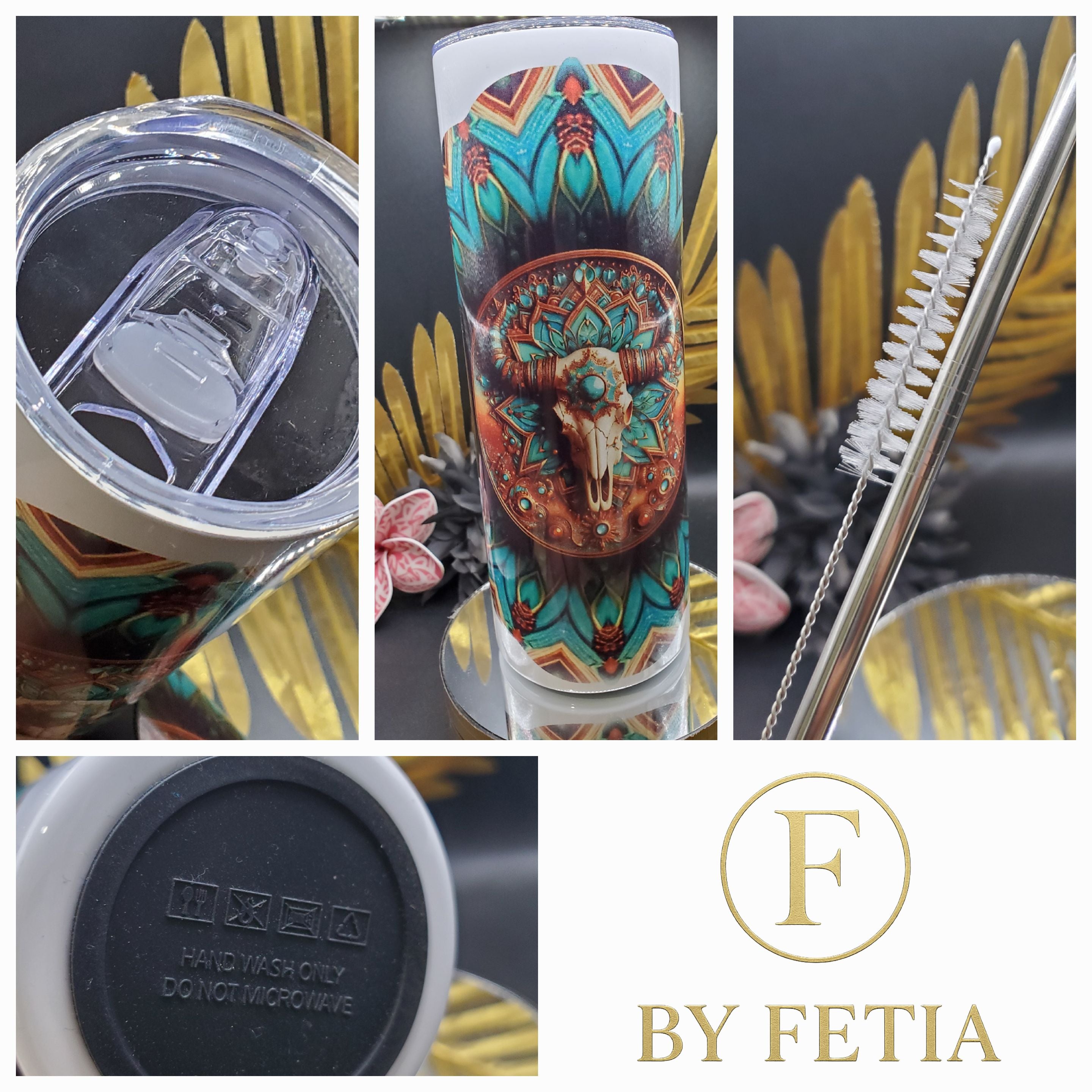 ✨ Hydratez-vous avec style grâce aux Tumblers 650 ml By Fetia ! ✨