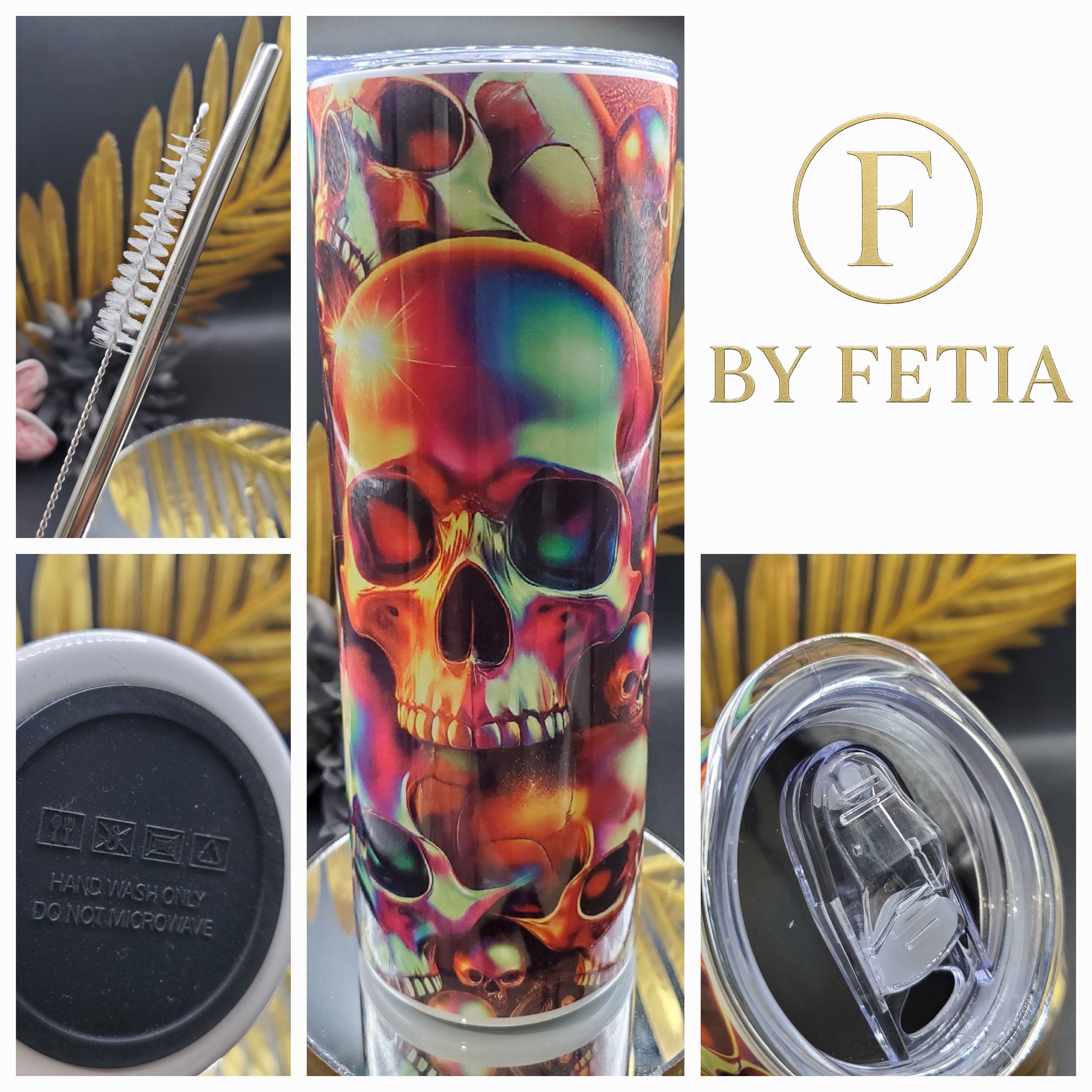 ✨ Hydratez-vous avec style grâce aux Tumblers 650 ml By Fetia ! ✨