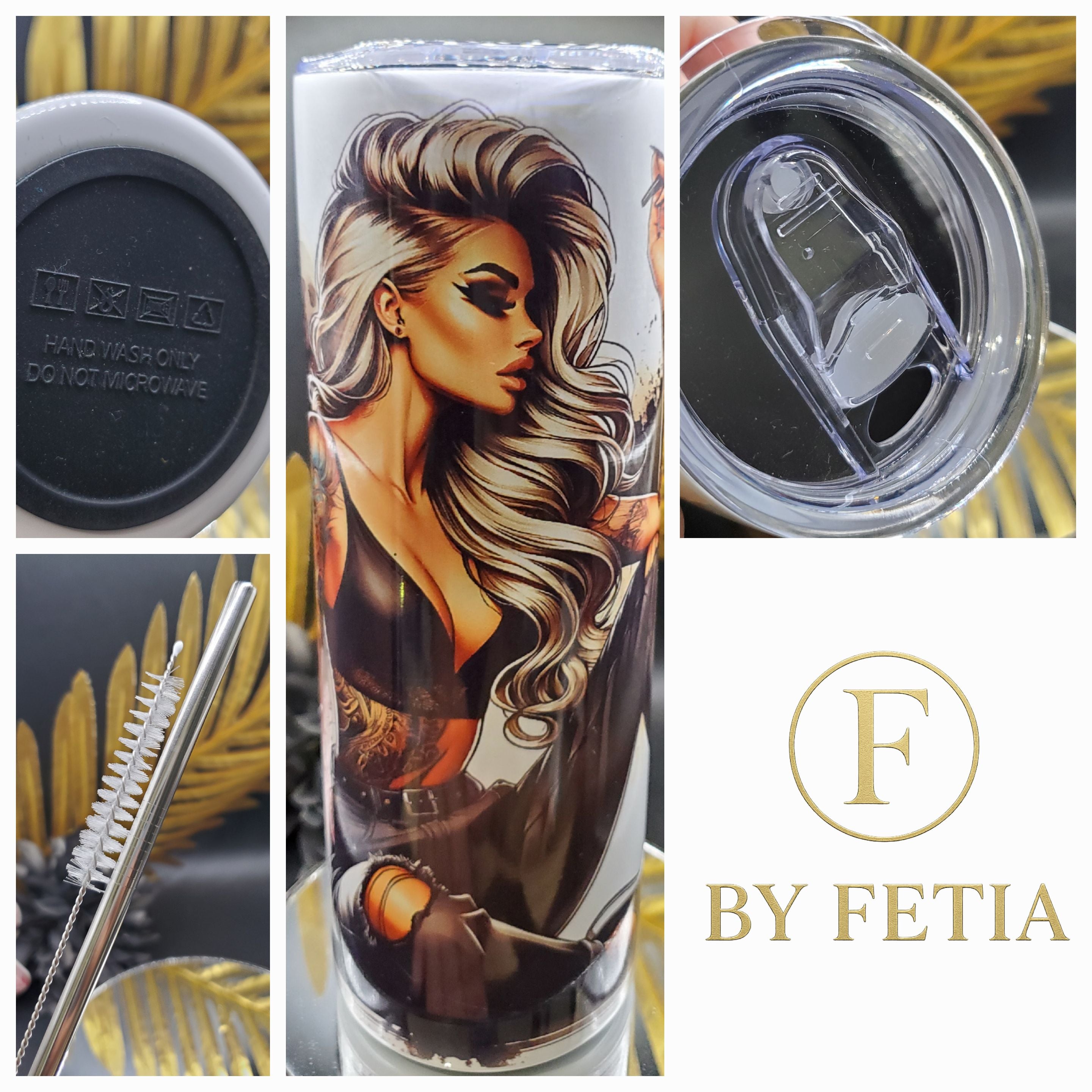 ✨ Hydratez-vous avec style grâce aux Tumblers 650 ml By Fetia ! ✨