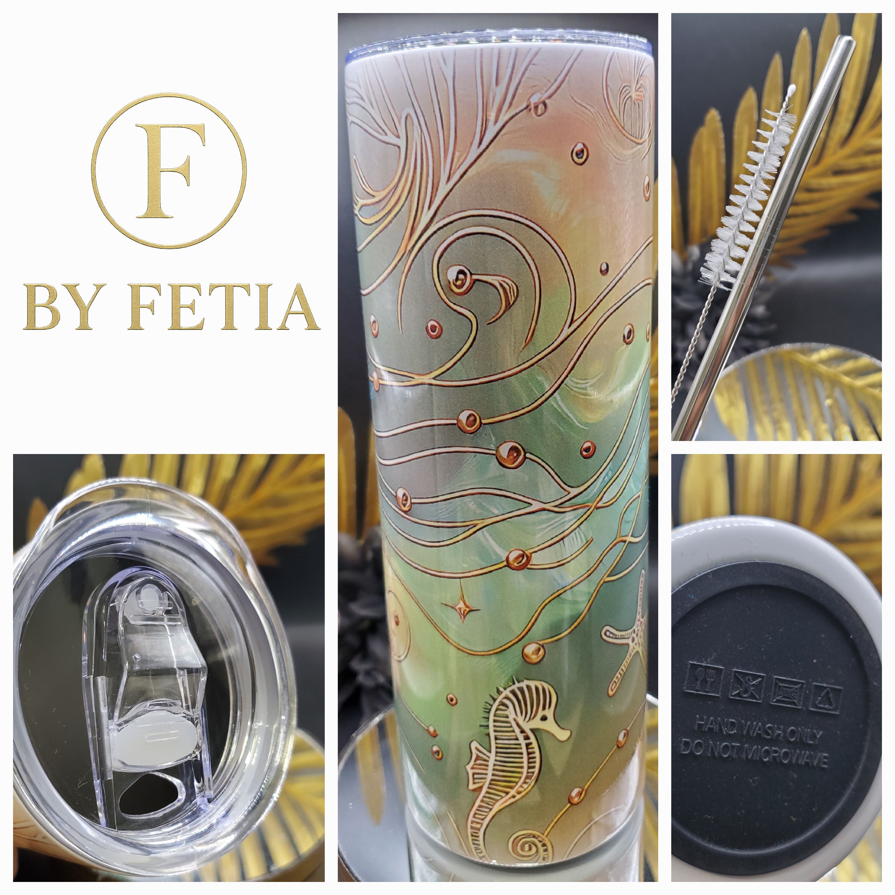 ✨ Hydratez-vous avec style grâce aux Tumblers 650 ml By Fetia ! ✨