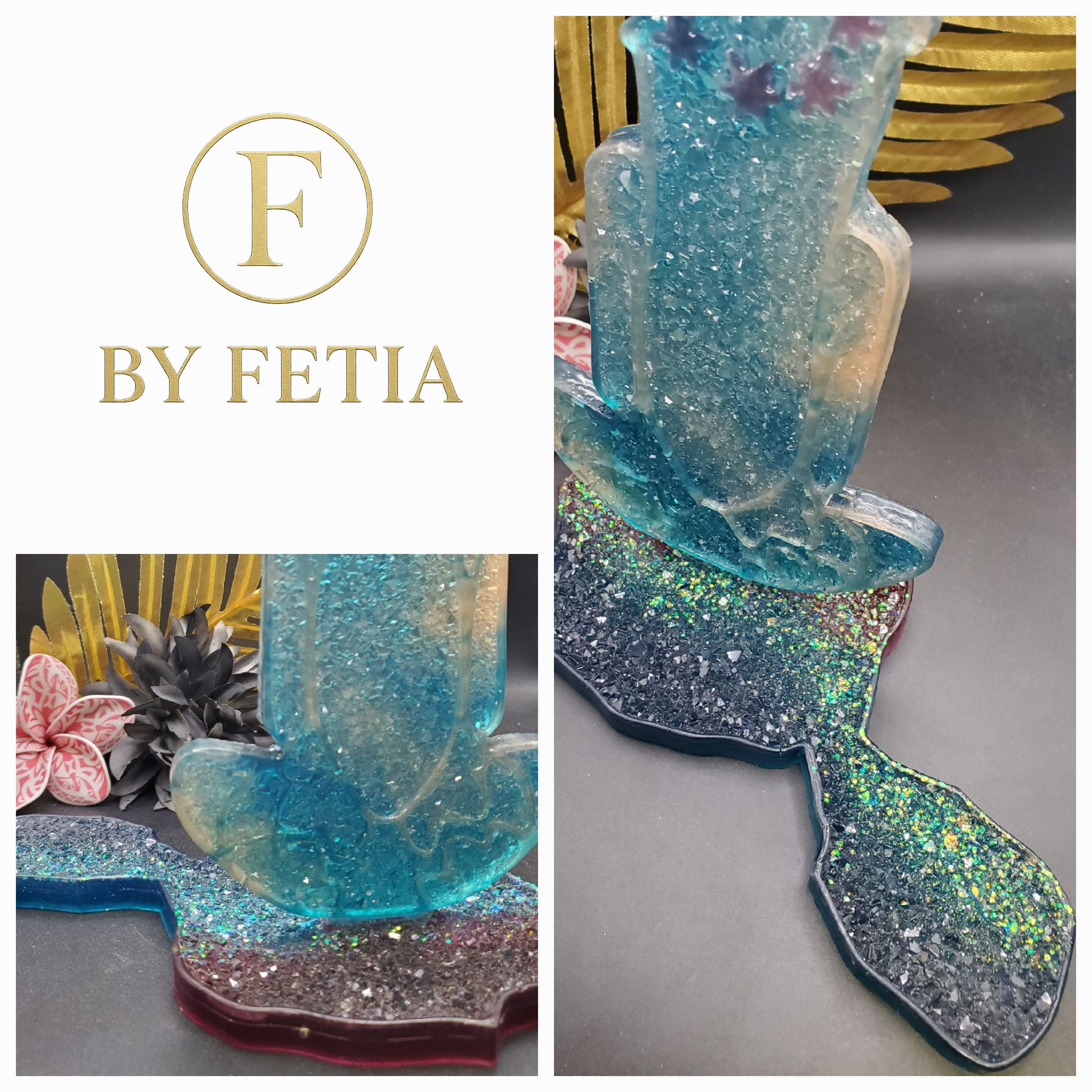 Dernières créations en résine Epoxy By Fetia