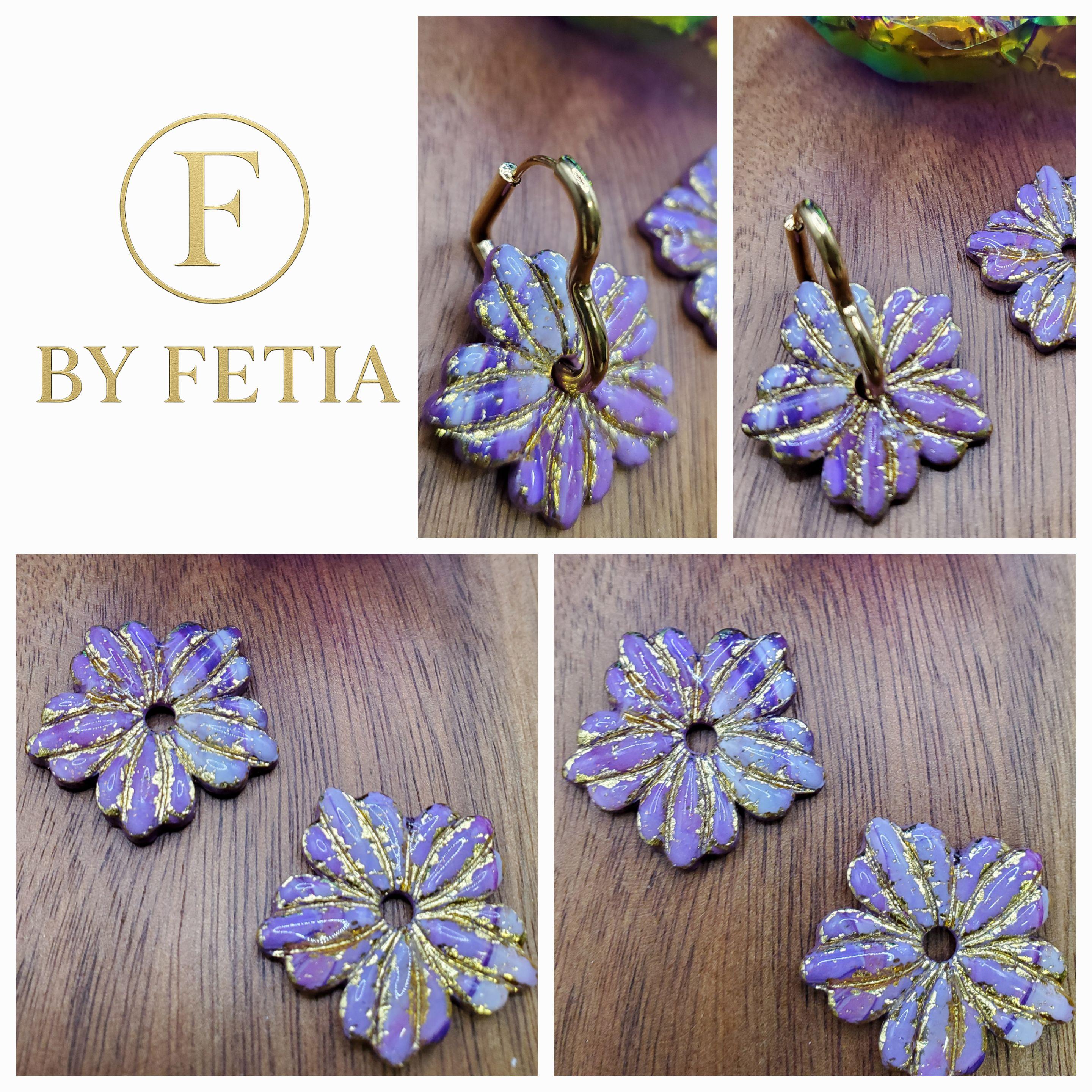 Pampilles “Gaëtan” – Créations artisanales en polymère et résine UV