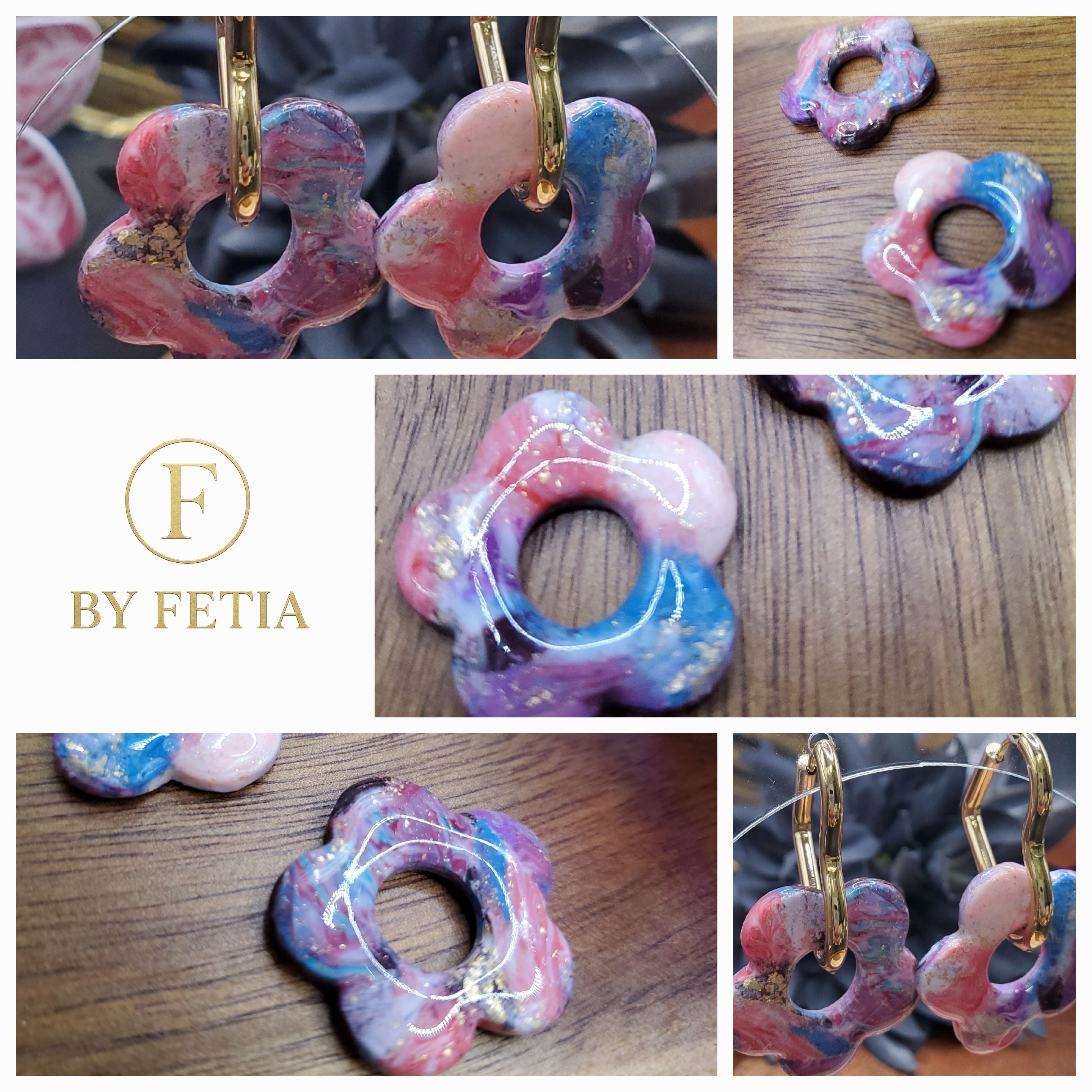 🌸 Pampilles "Nadège" By Fetia