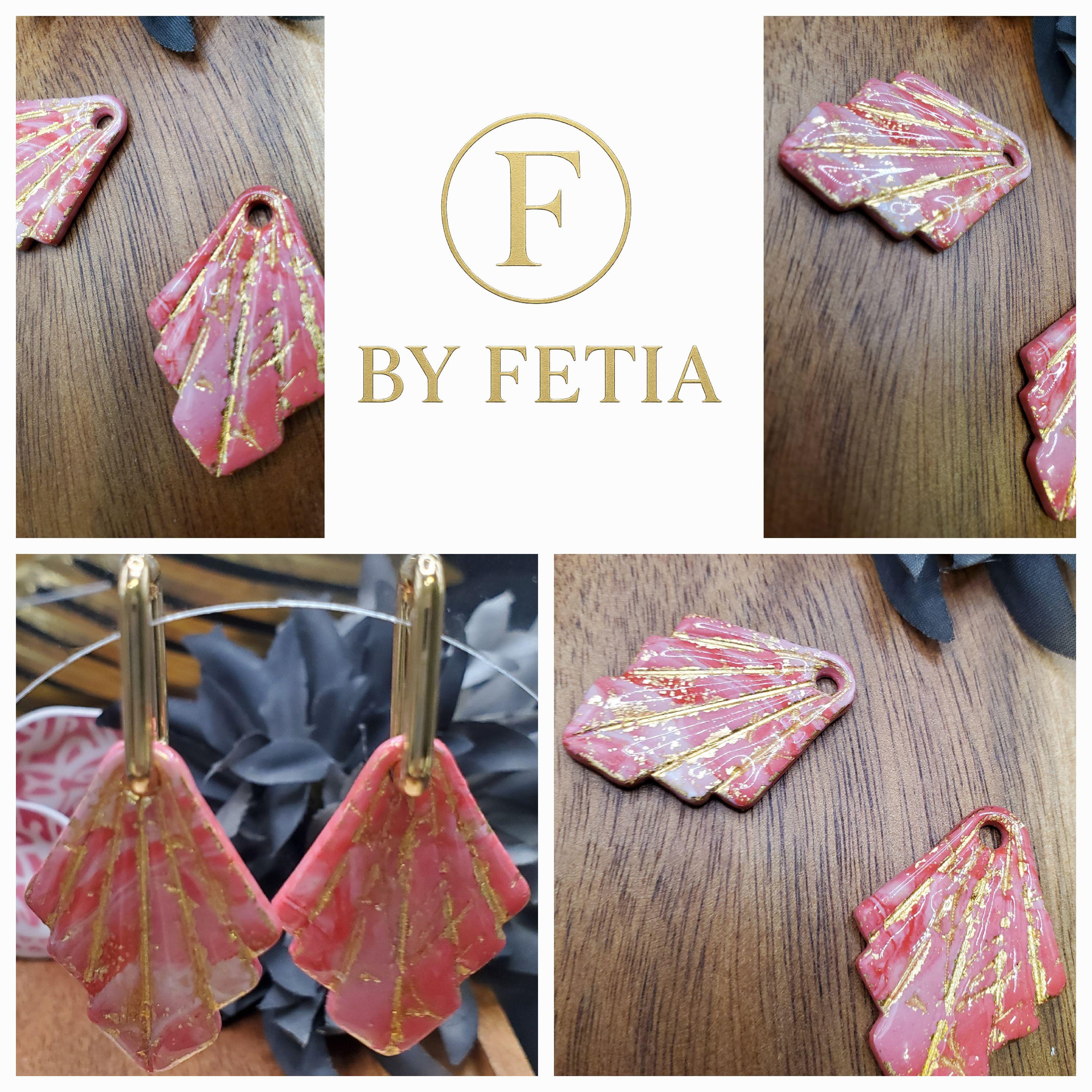 Pampilles “Claude” – Créations en pâte polymère et résine UV