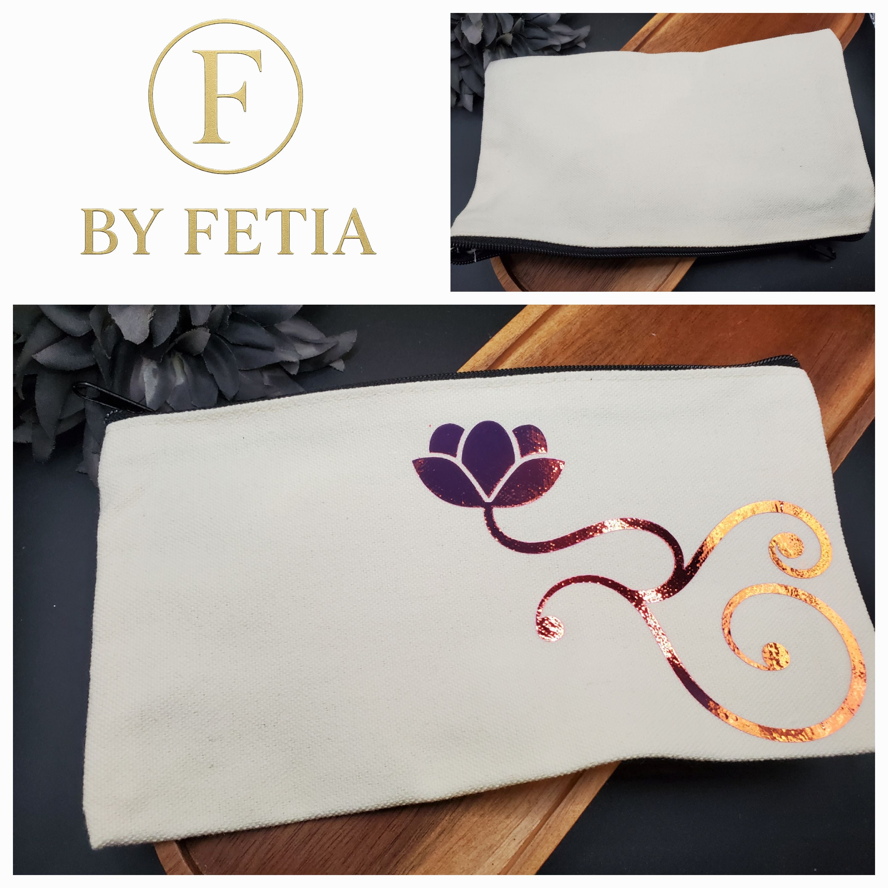 Pochettes floquées “By Fetia”