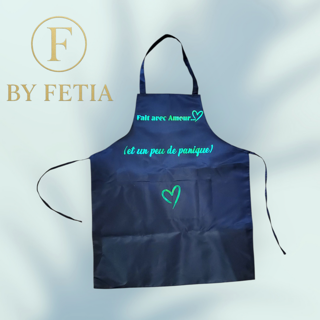 Les tabliers "By Fetia" : le style qui met du sourire en cuisine