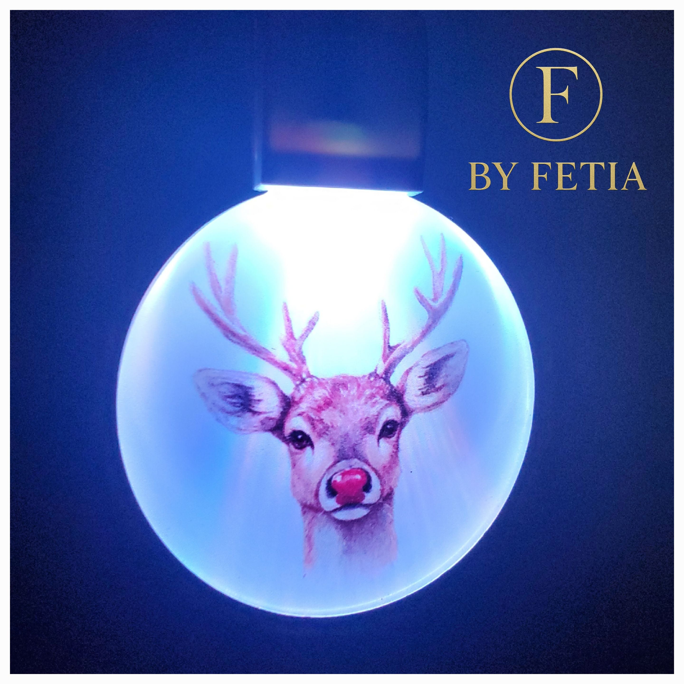 Boules de Noel Lumineuses "By Fetia"