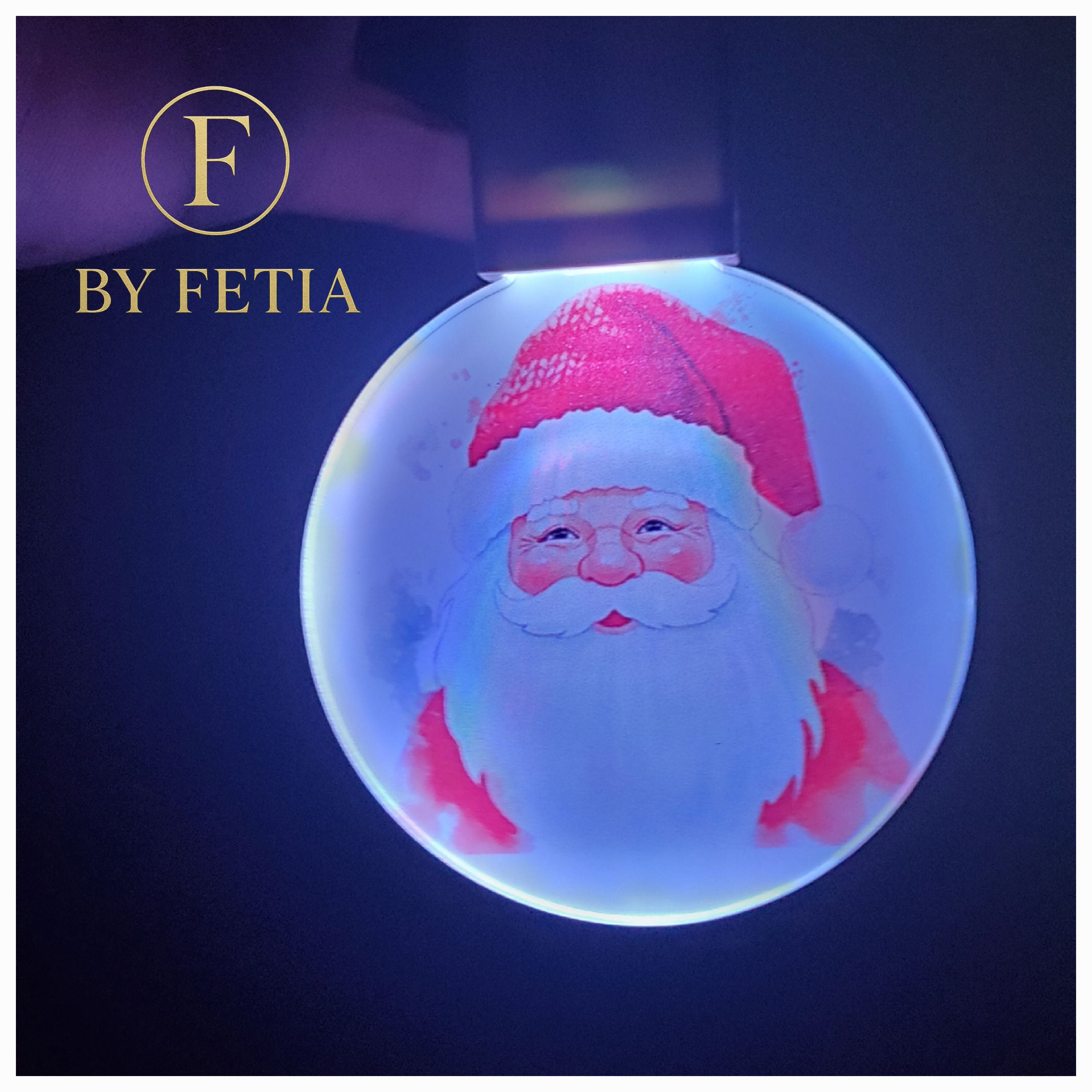 Boules de Noel Lumineuses "By Fetia"
