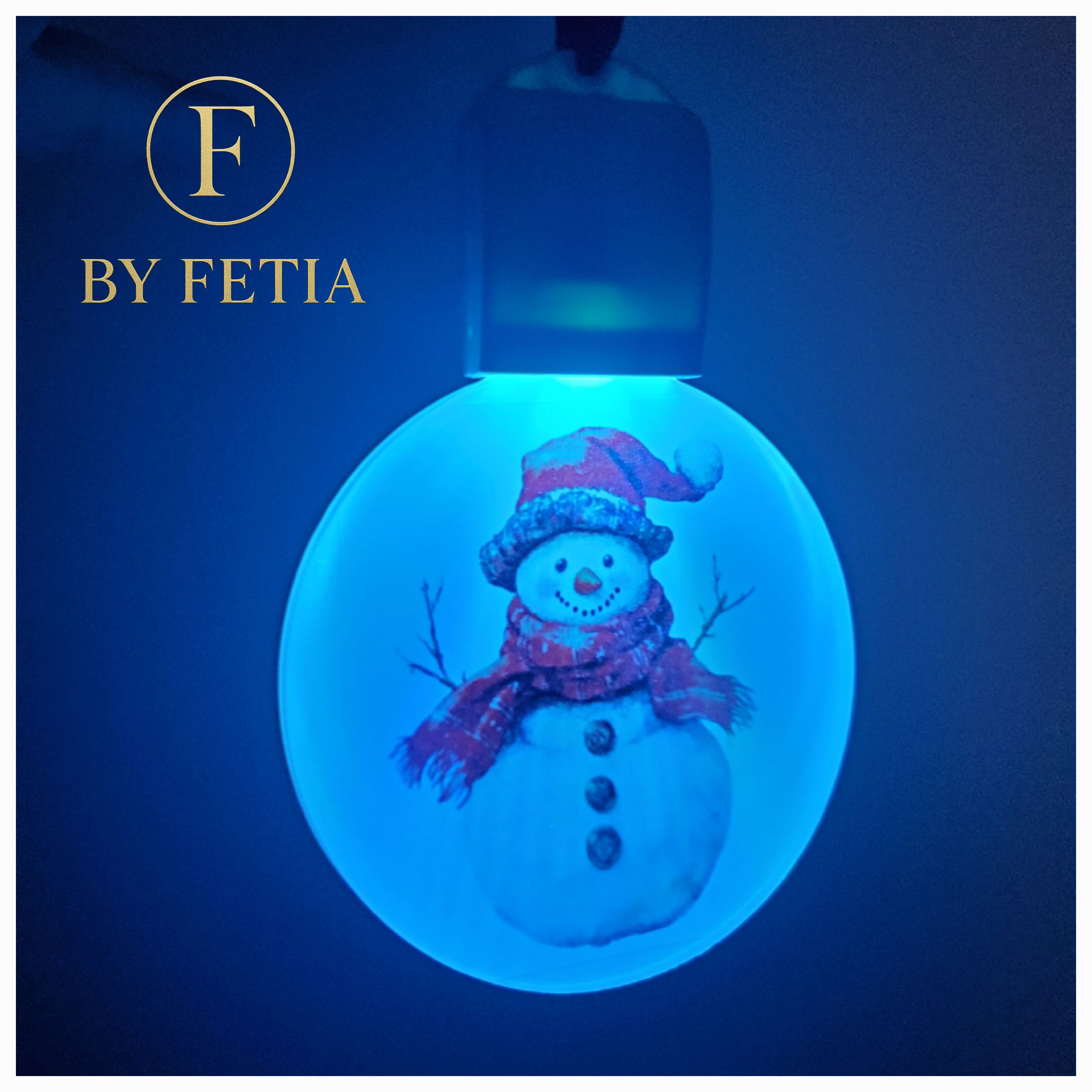 Boules de Noel Lumineuses "By Fetia"