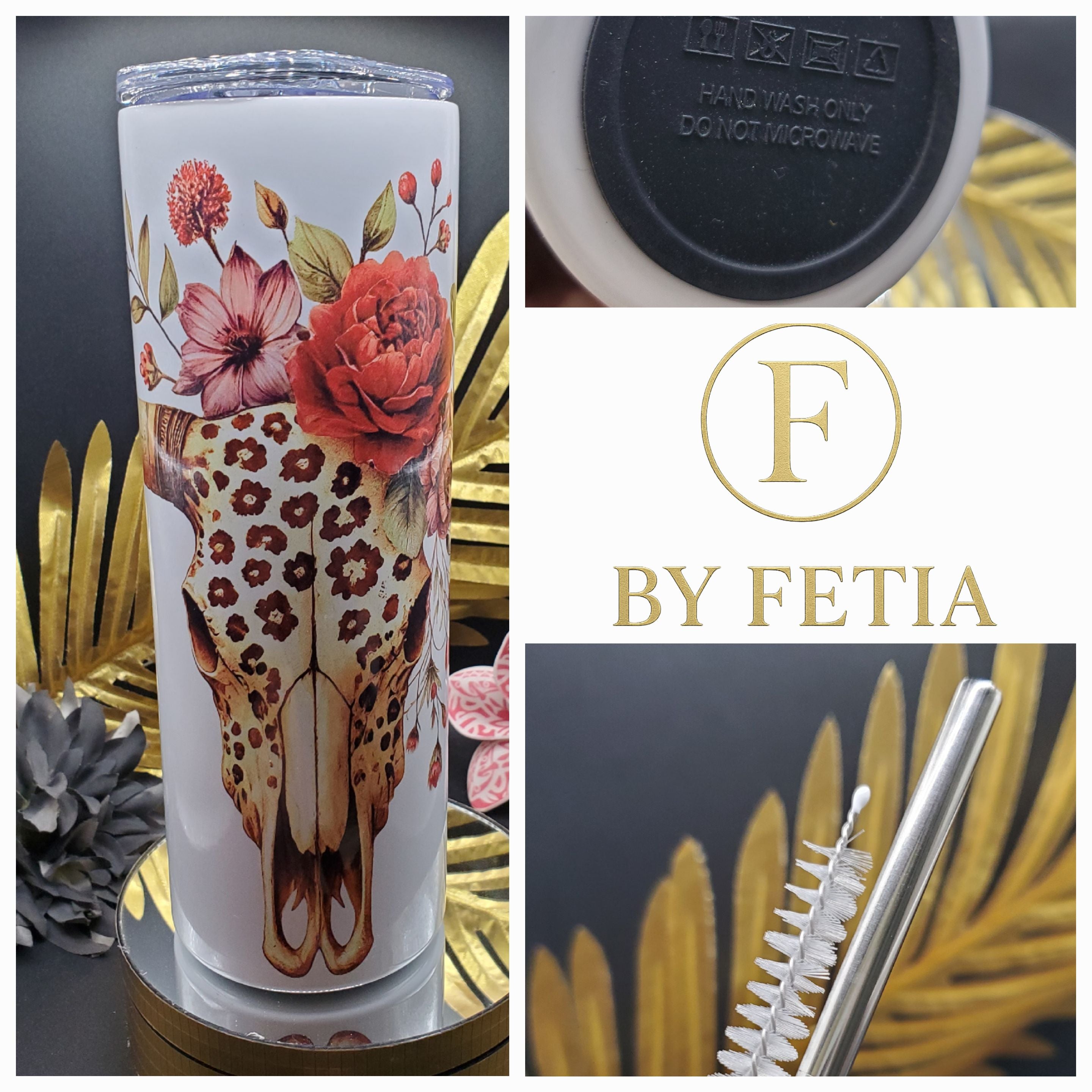 ✨ Hydratez-vous avec style grâce aux Tumblers 650 ml By Fetia ! ✨