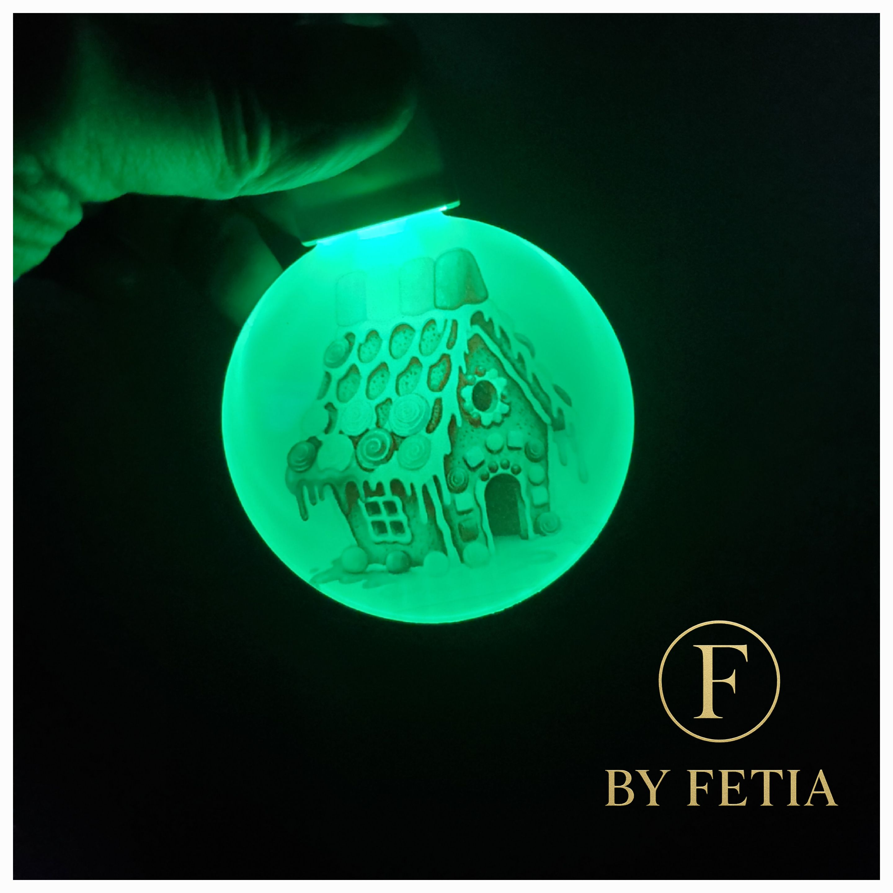 Boules de Noel Lumineuses "By Fetia"