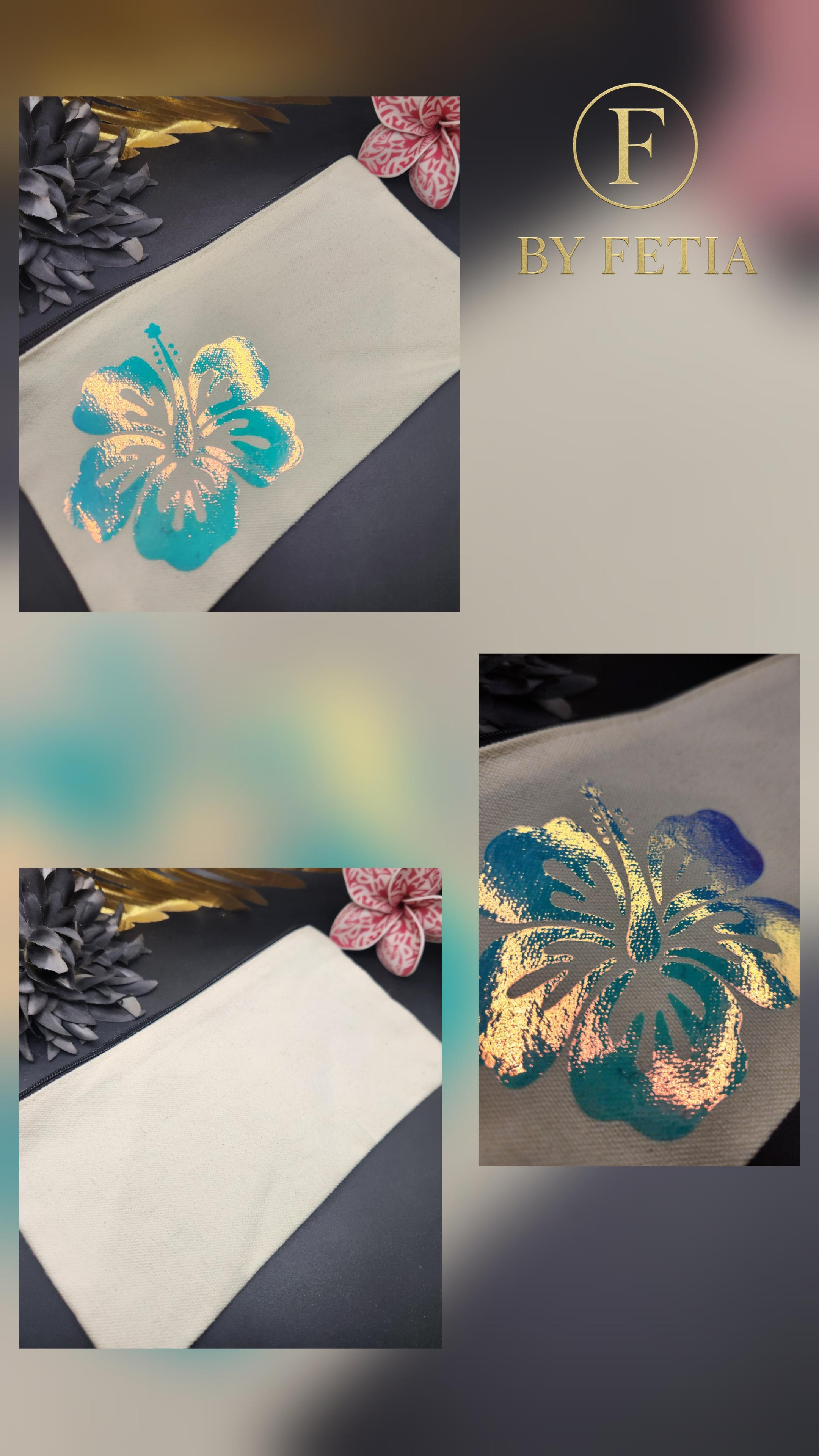 Pochettes floquées “By Fetia”