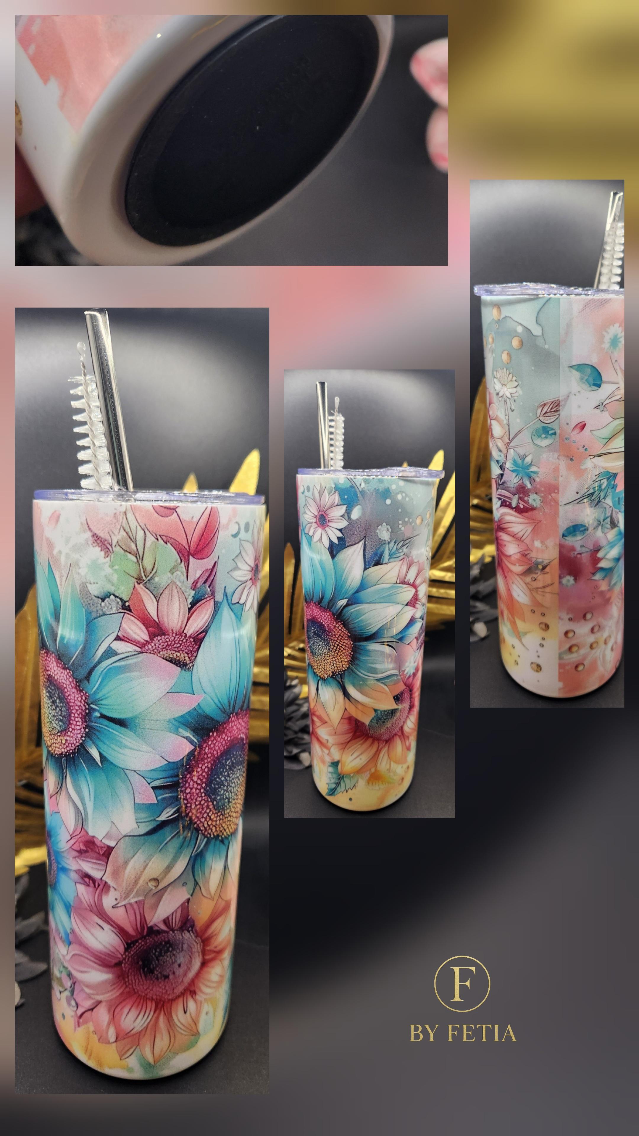 ✨ Hydratez-vous avec style grâce aux Tumblers 650 ml By Fetia ! ✨